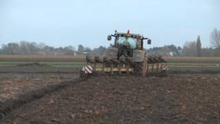 John Deere 6R with Laforge Front hitch amp DynaContour control [upl. by Hernando983]