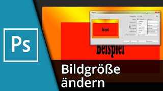 Photoshop Bildgröße ändern  Photoshop Ebenengröße ändern ✅ Tutorial [upl. by Drooff]