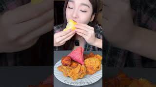 Fast mukbang challenge Chinese fast food amp desserts eatingshow [upl. by Oznole]