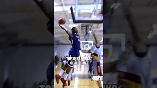 TOP 10 DUNKS FROM HS BASKETBALL [upl. by Beauregard]