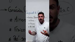 Surgimento da filosofia em 1 MINUTO filosofia [upl. by Drofdarb33]