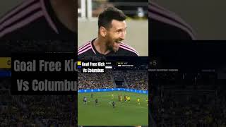 Messi Free Kick Goal Vs Columbus [upl. by Kant]