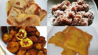 4 DELICIOUS WAYS TO EAT NIAN GAO CHINESE NEW YEAR GLUTINOUS RICE 年糕四种美味吃法 [upl. by Yager]