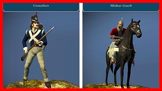 Nederland United Empire Grenadiers vs Ottoman Empire Silahtar Guard amp Janissary  Total War Napoleon [upl. by Rratsal422]