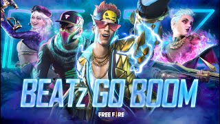 BEATz Go Boom  Free Fire Squad BEATz  Free Fire Official [upl. by Gilchrist]