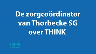 THINK op school interview Paméla Wilthuis zorgcoördinator Thorbecke Scholengemeenschap [upl. by Whetstone]