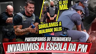 INVADIMOS UM TREINAMENTO DA POLICIA MILITAR [upl. by Hernando]