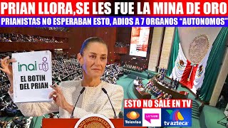 MIRA ¡CLAUDIA EXHIBE ESTO ERA EL BOTIN ESCONDIDO DEL PRIAN SE CUMPLE EL DESEO DE AMLO Y DE MEXICO [upl. by Nhguaved]