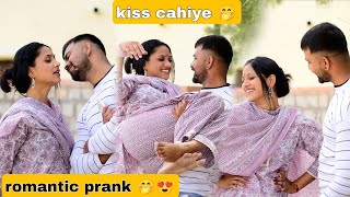 romantic prank 🤩  prank on girlfriend 😍 gone romance 😘 veersamratvlog [upl. by Xeno]