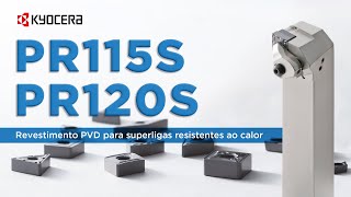 PR115SPR120S  Revestimento PVD para superligas resistentes ao calor [upl. by Blackburn]