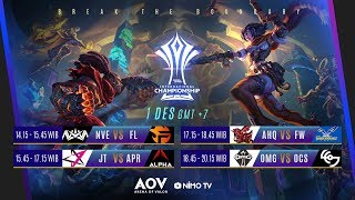 AIC 2018 Thailand Group Stage  1 Des  Garena AOV Arena of Valor [upl. by Eseret]