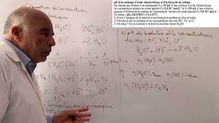 pH dun mélange dacide chlrhydrique et dhydroxyde de sodium [upl. by Gerome]