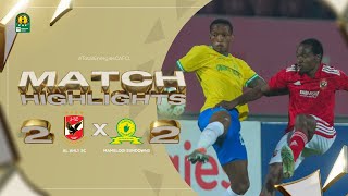 HIGHLIGHTS  Al Ahly SC 🆚 Mamelodi Sundowns  Matchday 3  202223 TotalEnergiesCAFCL [upl. by Swisher]