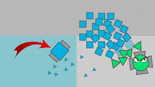 Diepio  All Special Tank Battles Bosses Dominators Base Drones and Arena Closers [upl. by Eremihc]