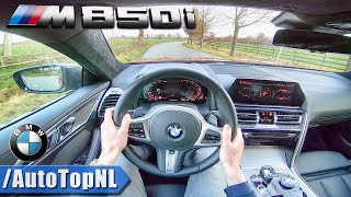 2019 BMW 8 SERIES M850i xDrive 44 V8 BiTurbo POV Test Drive by AutoTopNL [upl. by Jania]