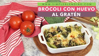 TE SORPRENDERÁ ESTE GRATINADO DE BRÓCOLI CON HUEVO  La mejor receta de brócoli al horno gratinado [upl. by Rases]