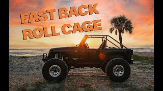 Custom Roll Cage 2 door JK [upl. by Atsillac]