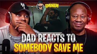 Dad Reacts to Eminem  Somebody Save Me Music Video [upl. by Ennaillij200]