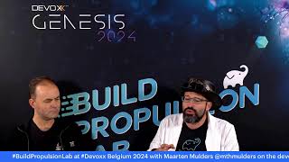 BuildPropulsionLab at Devoxx Belgium 2024 with jbaruch and mthmulders [upl. by Gabrielson]