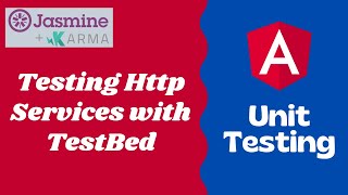 31 Testing Http Services with mock Http Client using TestBed  Angular Unit Testing [upl. by Enilasor]