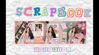 how to edit instagram scrapbook  digital scrapbook [upl. by Nahtanha632]