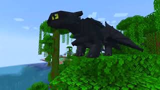 NOVO MOD DE COMO TREINAR SEU DRAGÃO NO MINECRAFT [upl. by Nosreve]