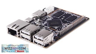 Geniatech XPI3128 QuadCore Single Board Computer with Raspberry Piform factor 1GB Board Review [upl. by Epoh373]