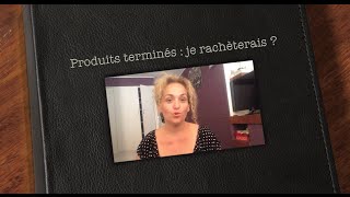 Mestrouvailles  Mes produits termines  je rachète ou pas [upl. by Werda700]