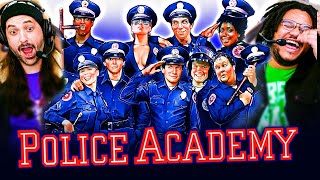 POLICE ACADEMY 1984 MOVIE REACTION FIRST TIME WATCHING Full Movie Review [upl. by Row851]