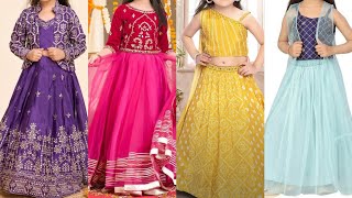 2024 Kids Lehenga Choli Designs🌛Baby Girl CropTop Lehenga DesignsBabyGirlKids ChaniyaCholiDesign [upl. by Akema]