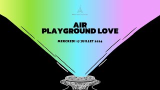 Air  Playground Love featuring Thomas Mars Live  Aéroport Charles de Gaulle 17072024 [upl. by Learsiy434]