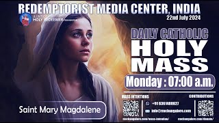 Catholic Holy Mass  Saint Mary Magdalene  22nd July 2024 Monday [upl. by Ward789]