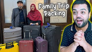 Family Trip Ki Packing Ho Gai 😍  Chota Bhai Emotional Ho Geya 😭💔 [upl. by Sset33]