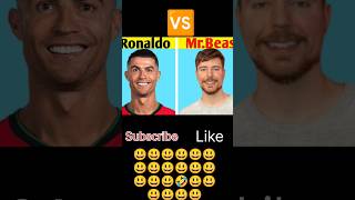 RONALDO VS mrbeast riddles emoji comedy shorts shortvideo [upl. by Lutero83]