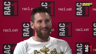 La entrevista íntegra de RAC1 a Leo Messi [upl. by Kostival]