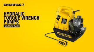 Hydraulic Torque Wrench Pumps The Enerpac ZClass [upl. by Brenza287]