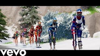 Young Thug amp Gunna  Ski Official Fortnite Music Video Slalom Style Emote [upl. by Mossman214]