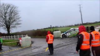 Sam Moffett Big Moment at Galway International Rally 2016 [upl. by Roselia]