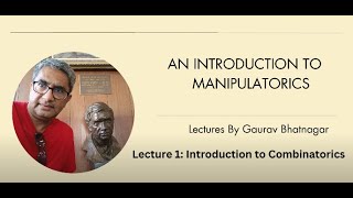 Lecture 1 Introduction of Combinatorics [upl. by Neeli195]