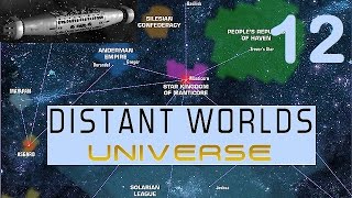 Distant Worlds Universe  Lets Play  12  Hostile Actions [upl. by Eilasor618]