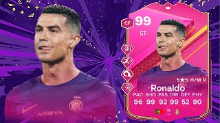 FC 24 CRISTIANO RONALDO 99 FUTTIES PLAYER REVIEW I FC 24 ULTIMATE TEAM [upl. by Lennie]