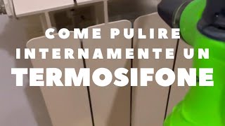 Come pulire l’interno dei termosifoni in pochi minuti 💪 pulire pulirefacile pulizia [upl. by Ocirne]