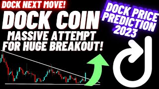 Massive Attempt For Huge Breakout By Dock Coin  DOCK Price Prediction 2023 [upl. by Cerelia644]