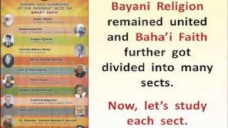 Division among the followers of Bab and Bahaullah [upl. by Millda963]