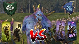 Tough matchup for Nurgle  Nurgle vs Tzeentch  Warhammer 3 Domination [upl. by Bowden]