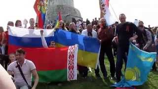 День Победы Berlin Treptower Park 9 mai 2015  Берлин Трептовпарк 9 мая 2015 [upl. by Hillell]