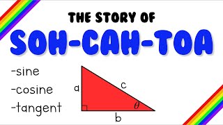 The Story of SOHCAHTOA  How to Use Sine Cosine and Tangent [upl. by Okiruy568]