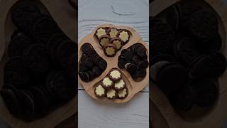 ASMR filling platter with biscuits  OREO  MILKA asmr shortvideo viralshorts viralvideo fypシ゚ [upl. by Erodroeht854]