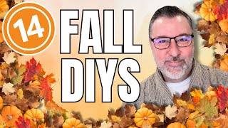 14 Fall DIYs Fall Wreaths and Décor Fall Compilation  diy DavesWreaths [upl. by Eizzil790]