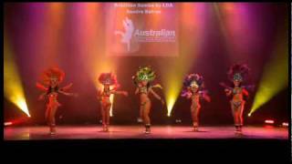 Australian Dance Festival 09 Samba by Latin Dance Australia [upl. by Scornik]